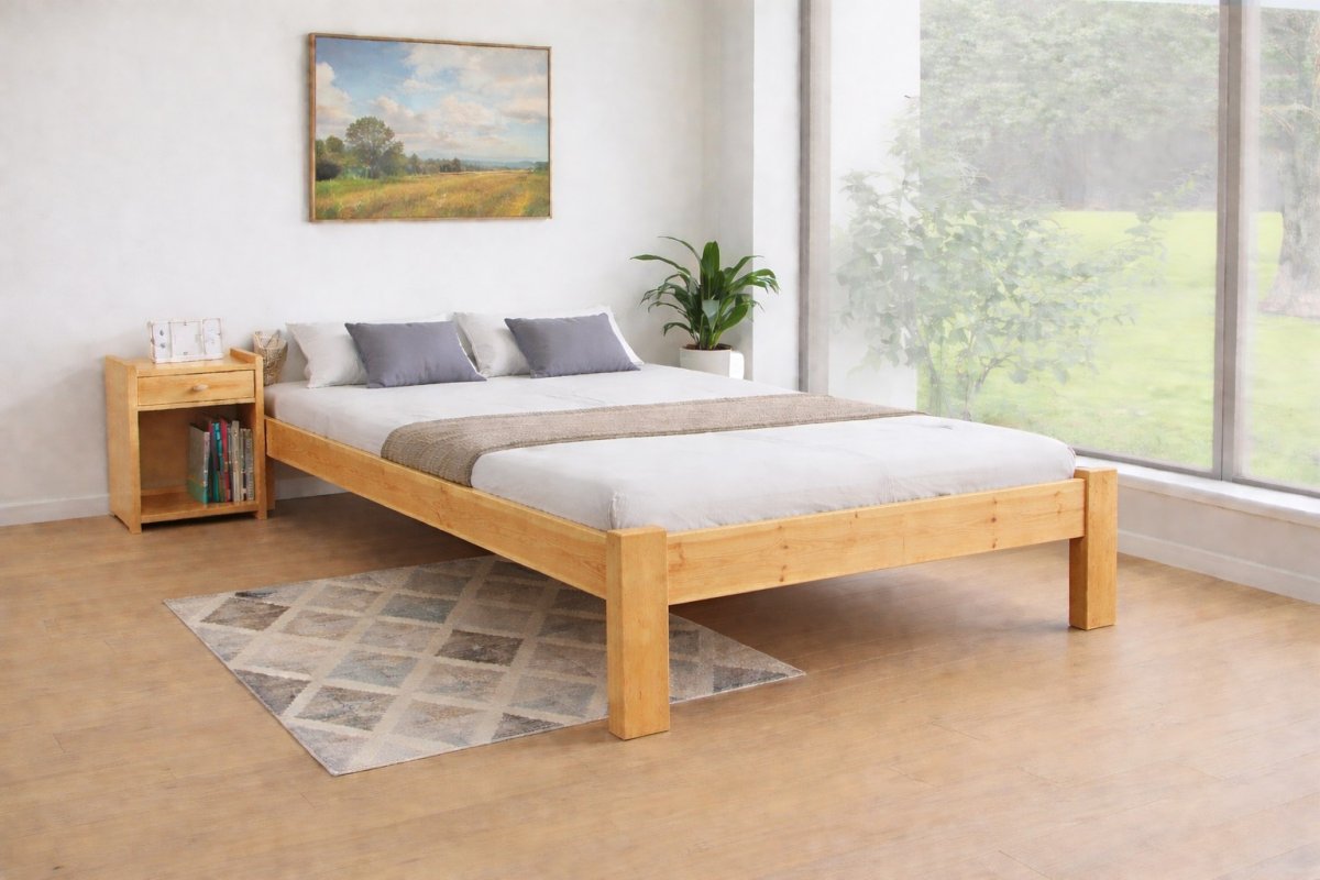 Zvýšená postel Celle 160/200 cm z masivu+rošt ZDARMA