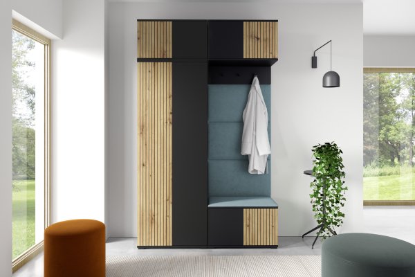 Předsíňová sestava ROSS 3 - 22 světle modrá