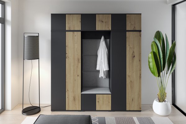 Předsíňová sestava ROSS 4 - 14 šedá