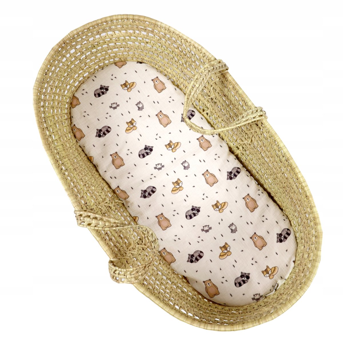 Mušelínové prostěradlo do kočárku / zvířátka