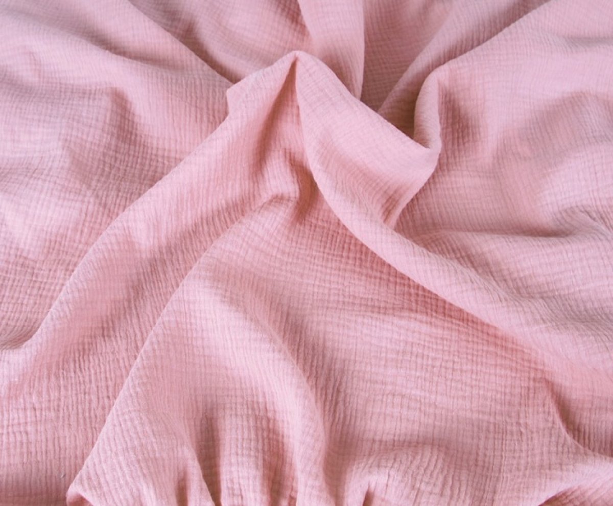 Mušelínové prostěradlo do kočárku / dárkové balení - růžový květ