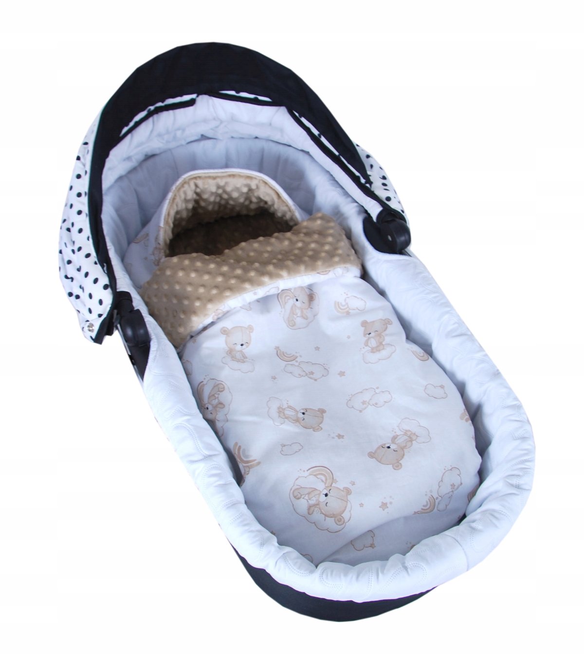 Fusak minky - šitý medvídek 90 cm