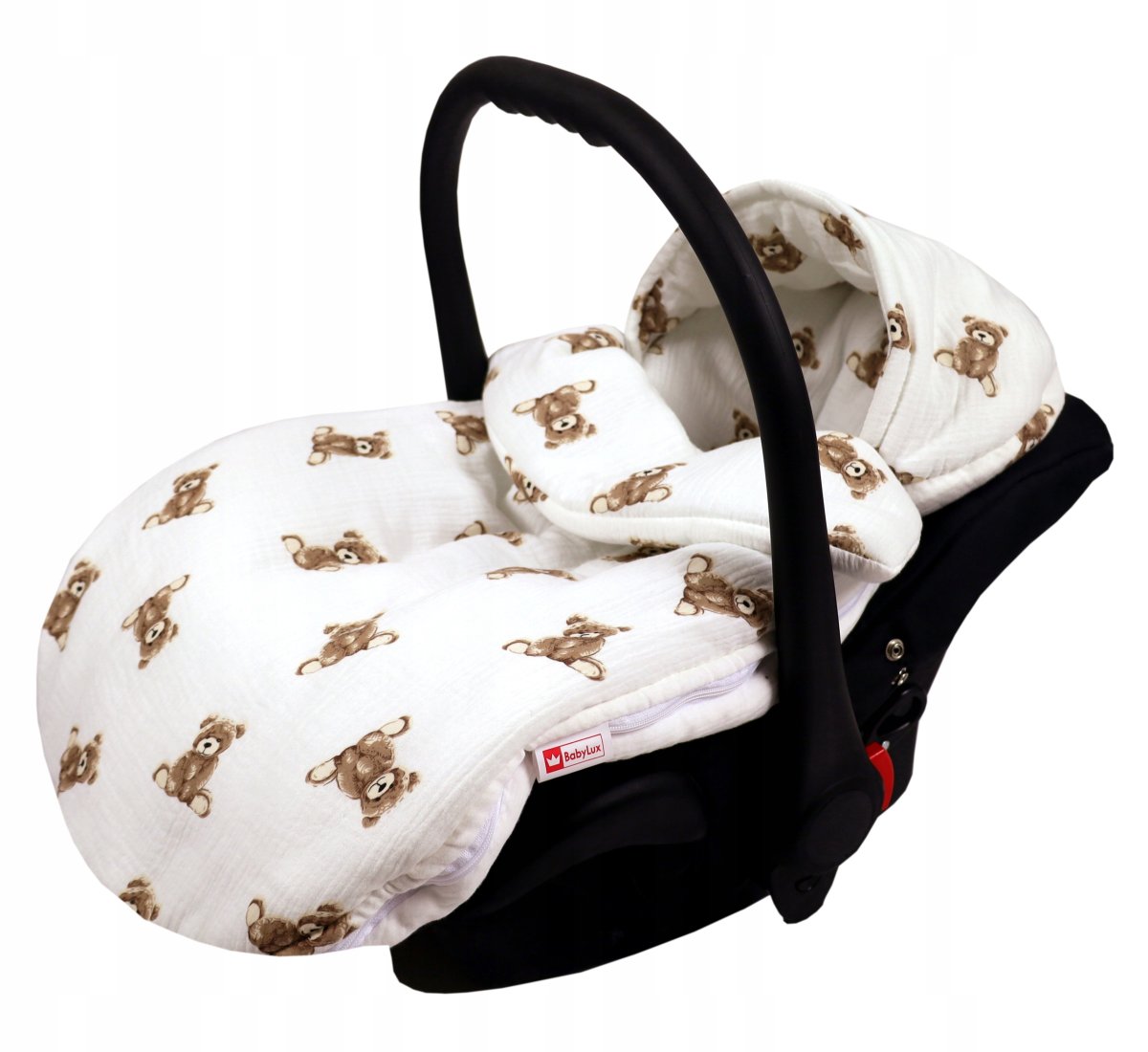 Lehký fusak z mušelínové bavlny - medvídci