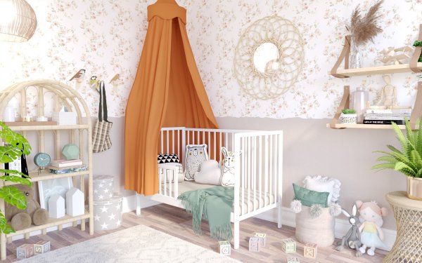 Postel z masivu borovice Abby 90x200 cm + rošt ZDARMA