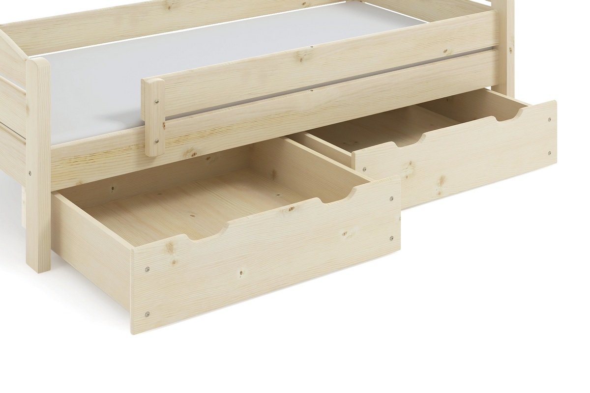 Šuplík pod postel masiv smrk 1/2