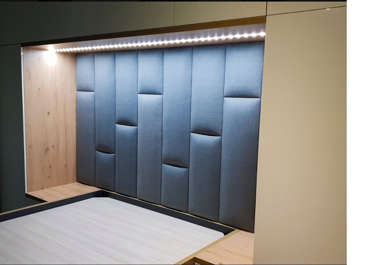 Čalouněný panel Classic 3 cm - levandulová 13