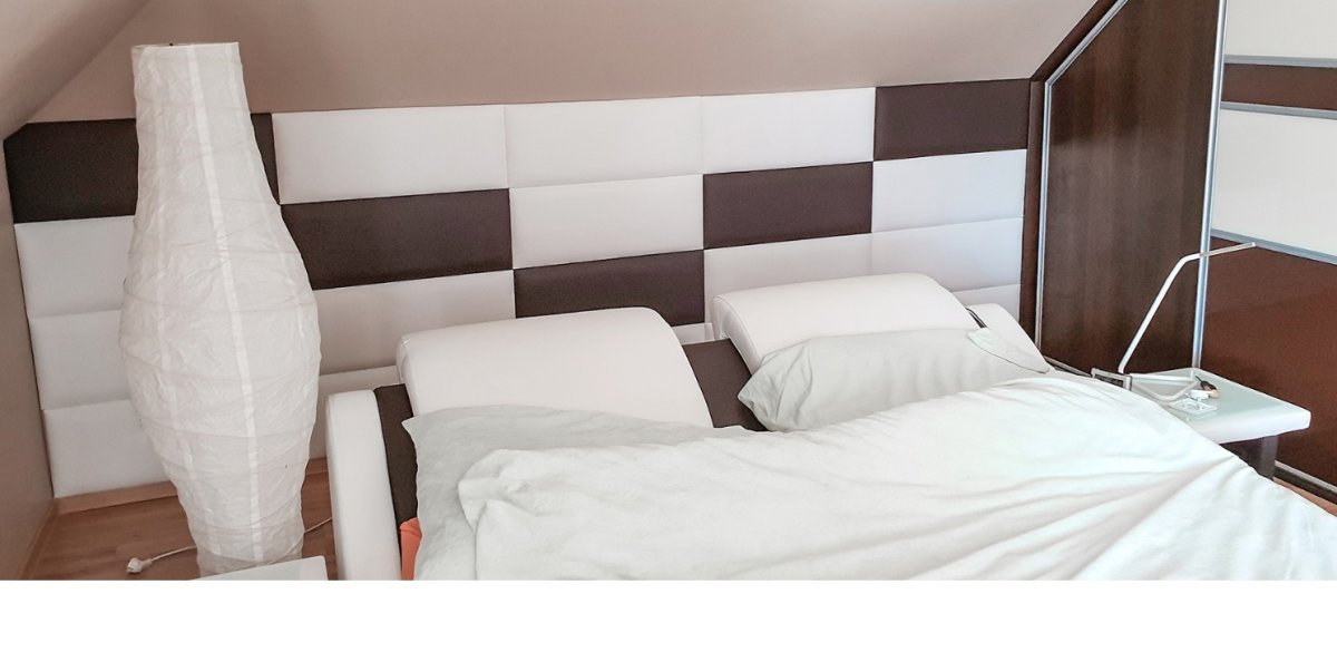 Čalouněný panel Classic 3 cm - rubínová 06