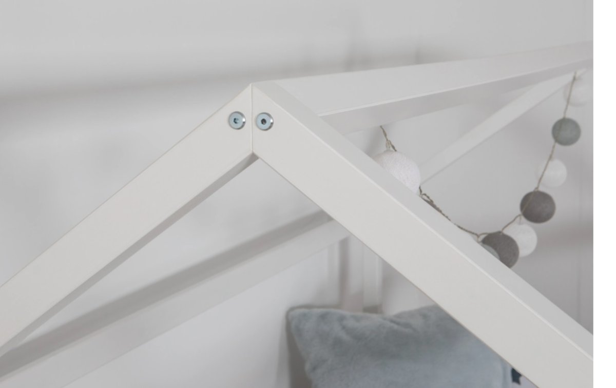 Rostoucí postel Diego 120x200 cm + rošt ZDARMA - bílá