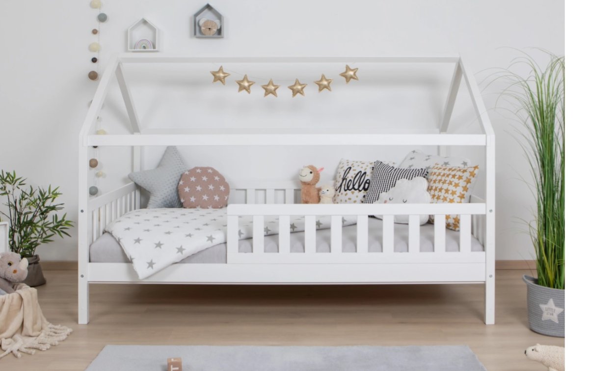 Rostoucí postel Diego 120x200 cm + rošt ZDARMA - bílá