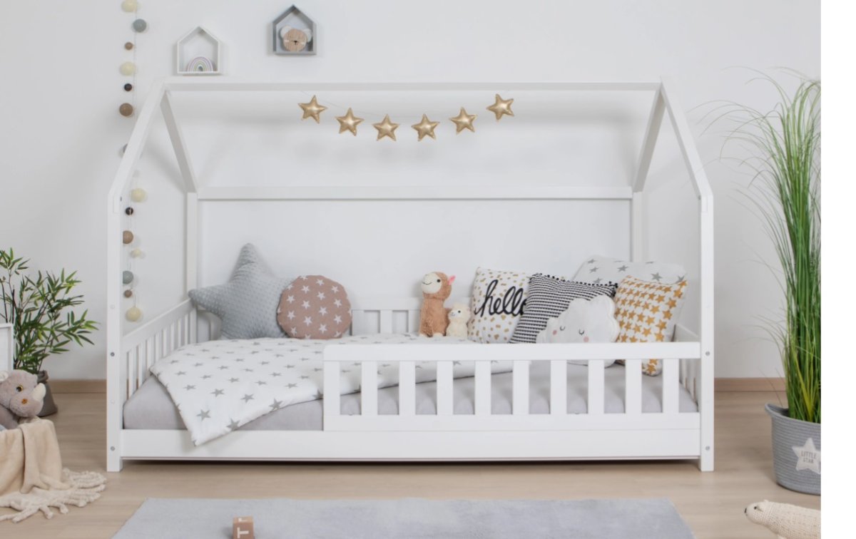 Rostoucí postel Diego 120x200 cm + rošt ZDARMA - bílá