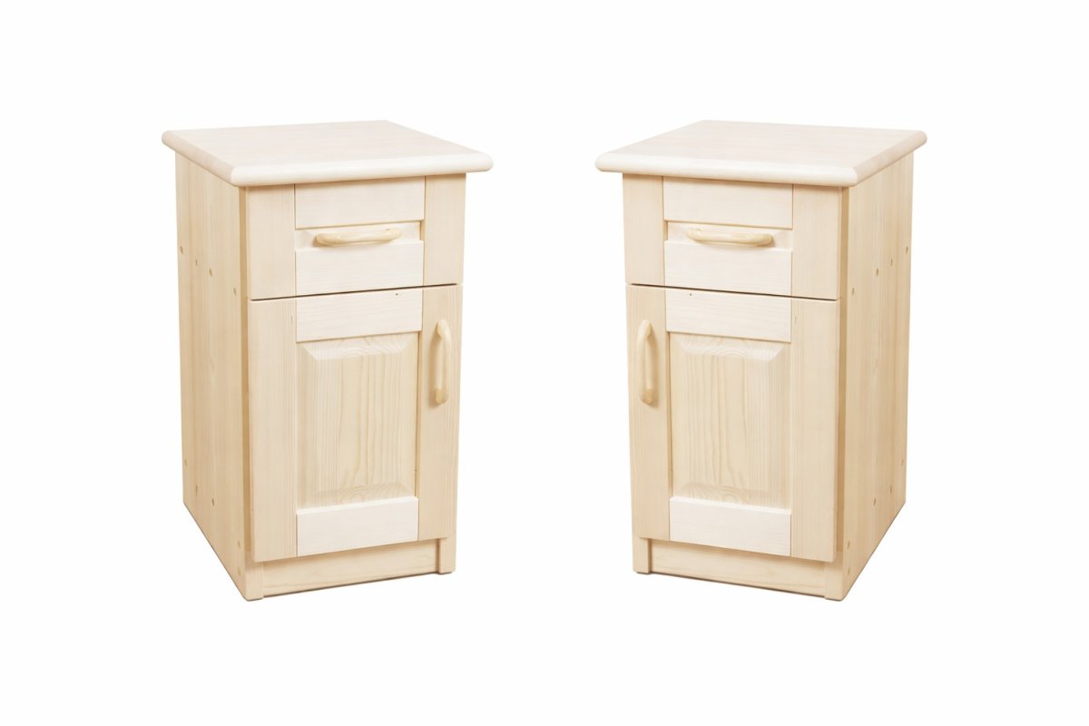 Noční stolek Lucie - smrk