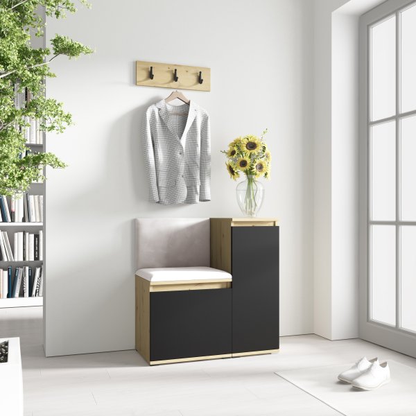 Předsíňová sestava EMI 30 - 01 krémová