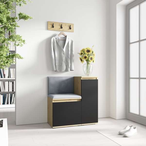 Předsíňová sestava EMI 30 - 14 šedá