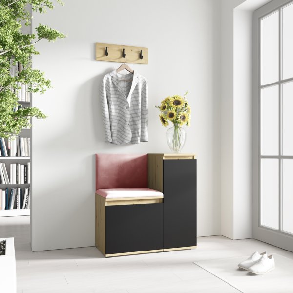 Předsíňová sestava EMI 30 - 23 starorůžová