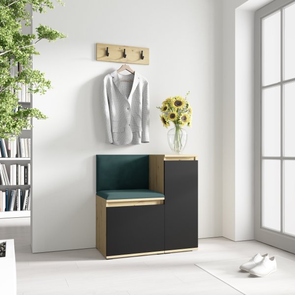 Předsíňová sestava EMI 30 - 28 láhvově zelená