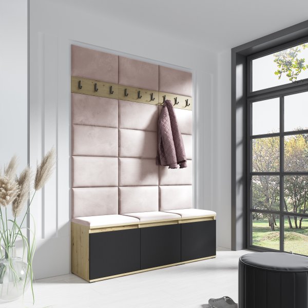 Předsíňová sestava EMI 6 - 19 pudrová