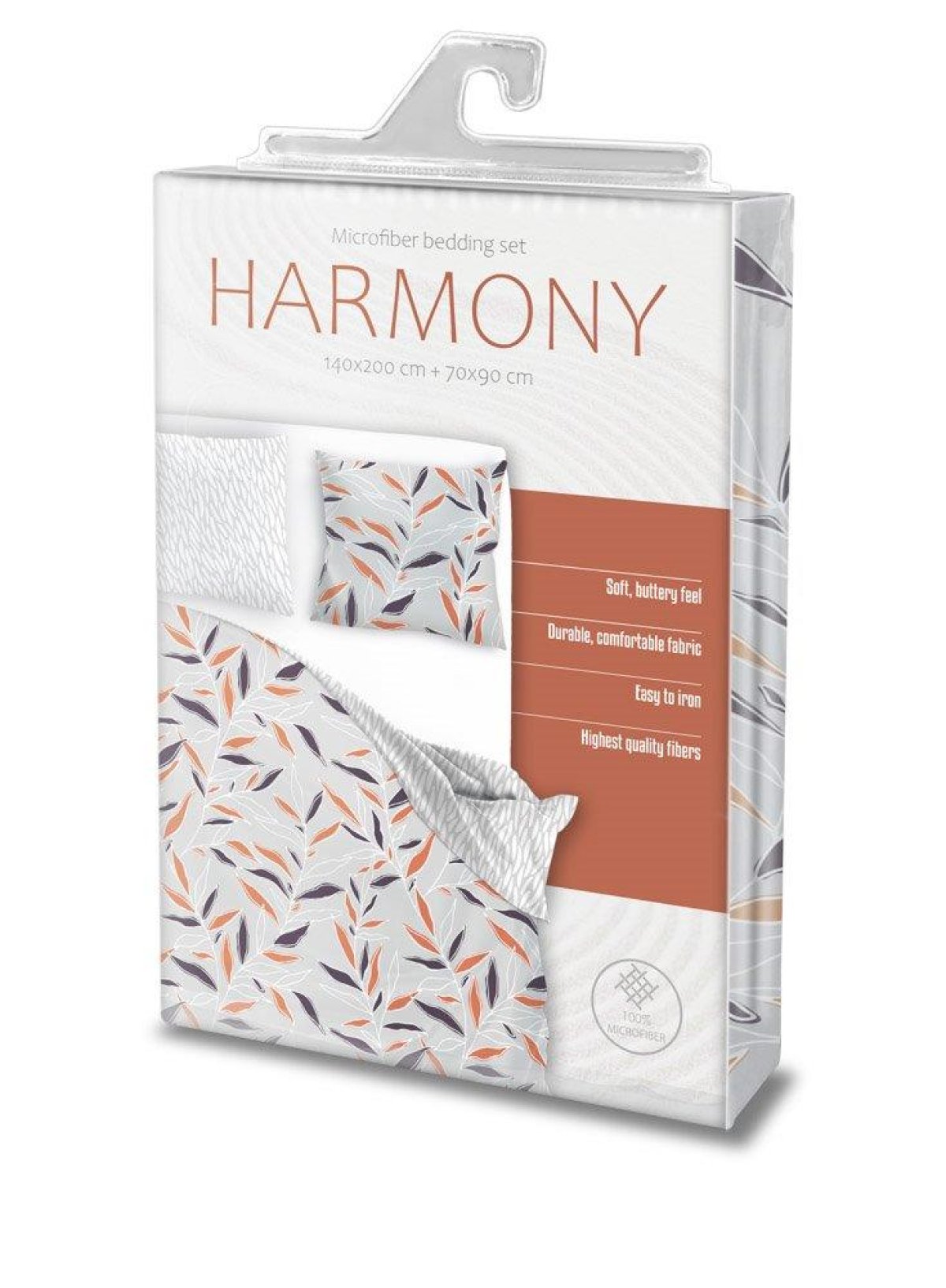 Povlečení z mikrovlákna 140 x 200 + 70 x 90 cm - 015