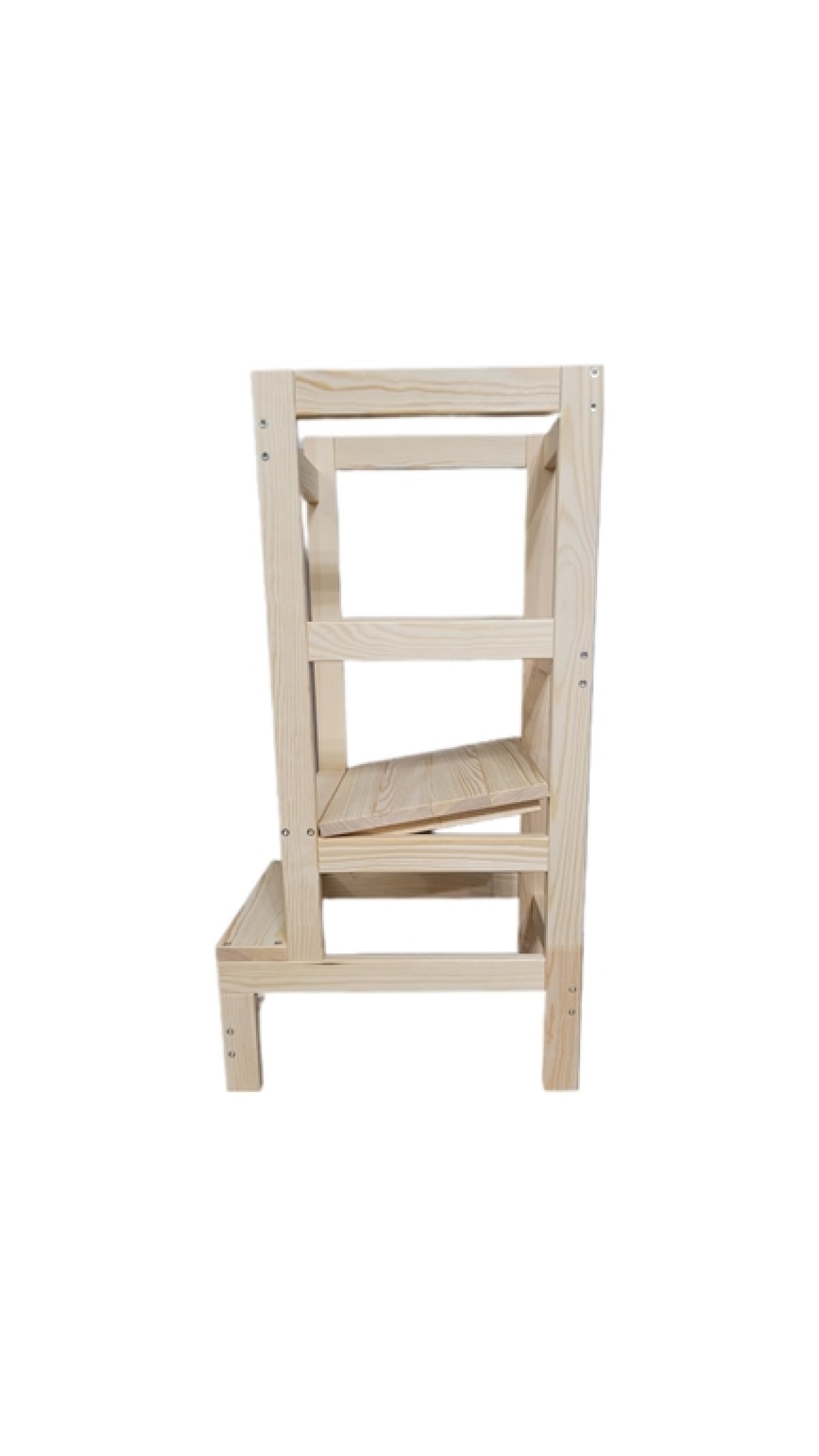 Dřevěná učící věž pro děti - 3v1 