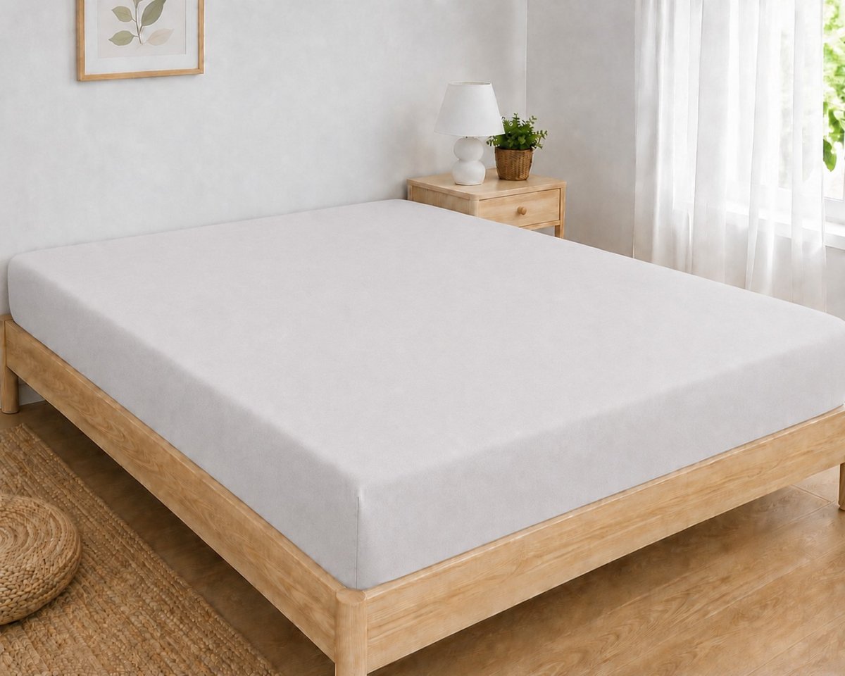 Jersey prostěradlo s gumkou 90/200 cm ECONOMY - popel