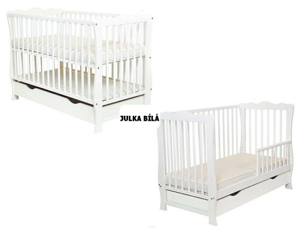 Záměna postýlky Julka bílá