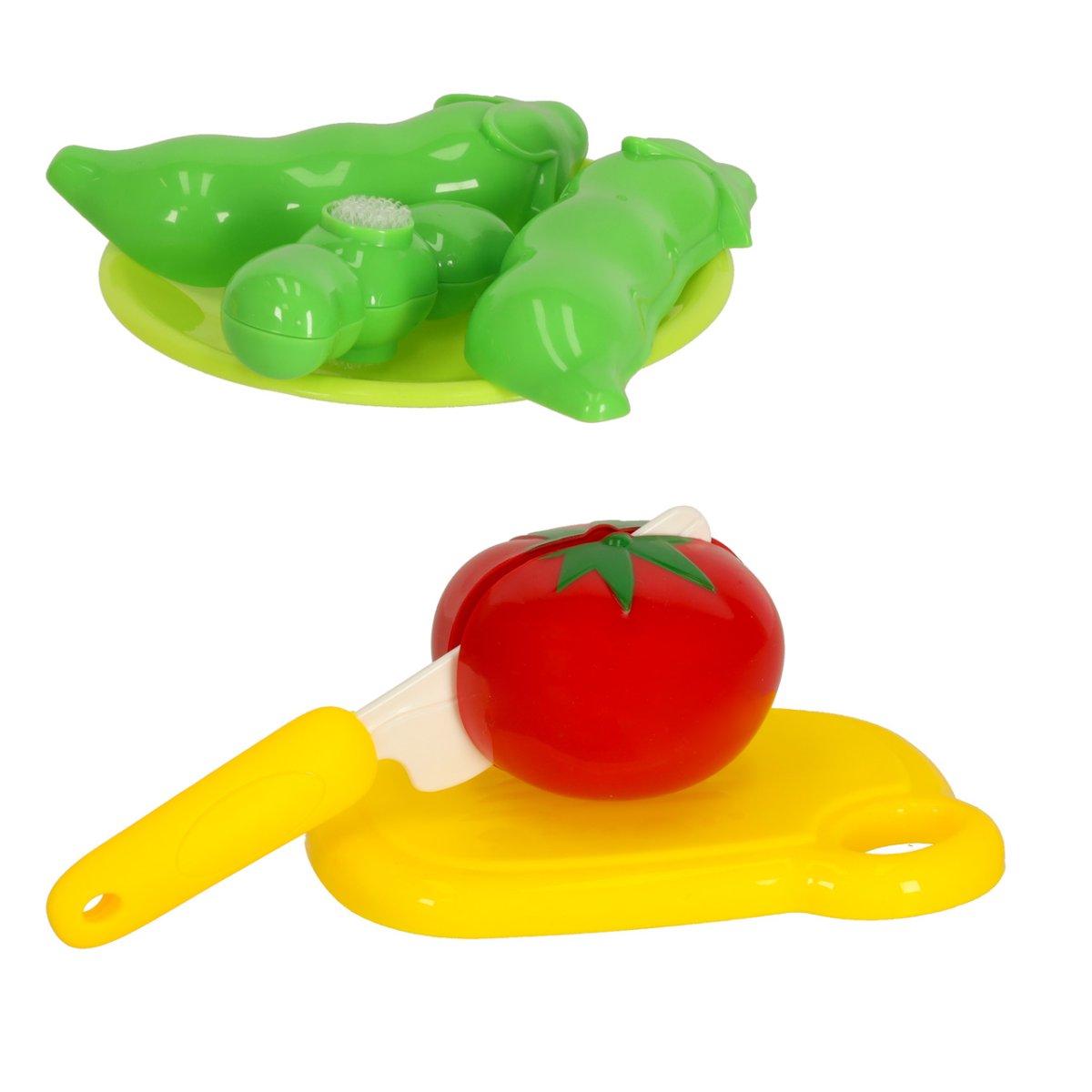 Dětská sada potravin a kuchyňského vybavení s košíkem (velká sada)