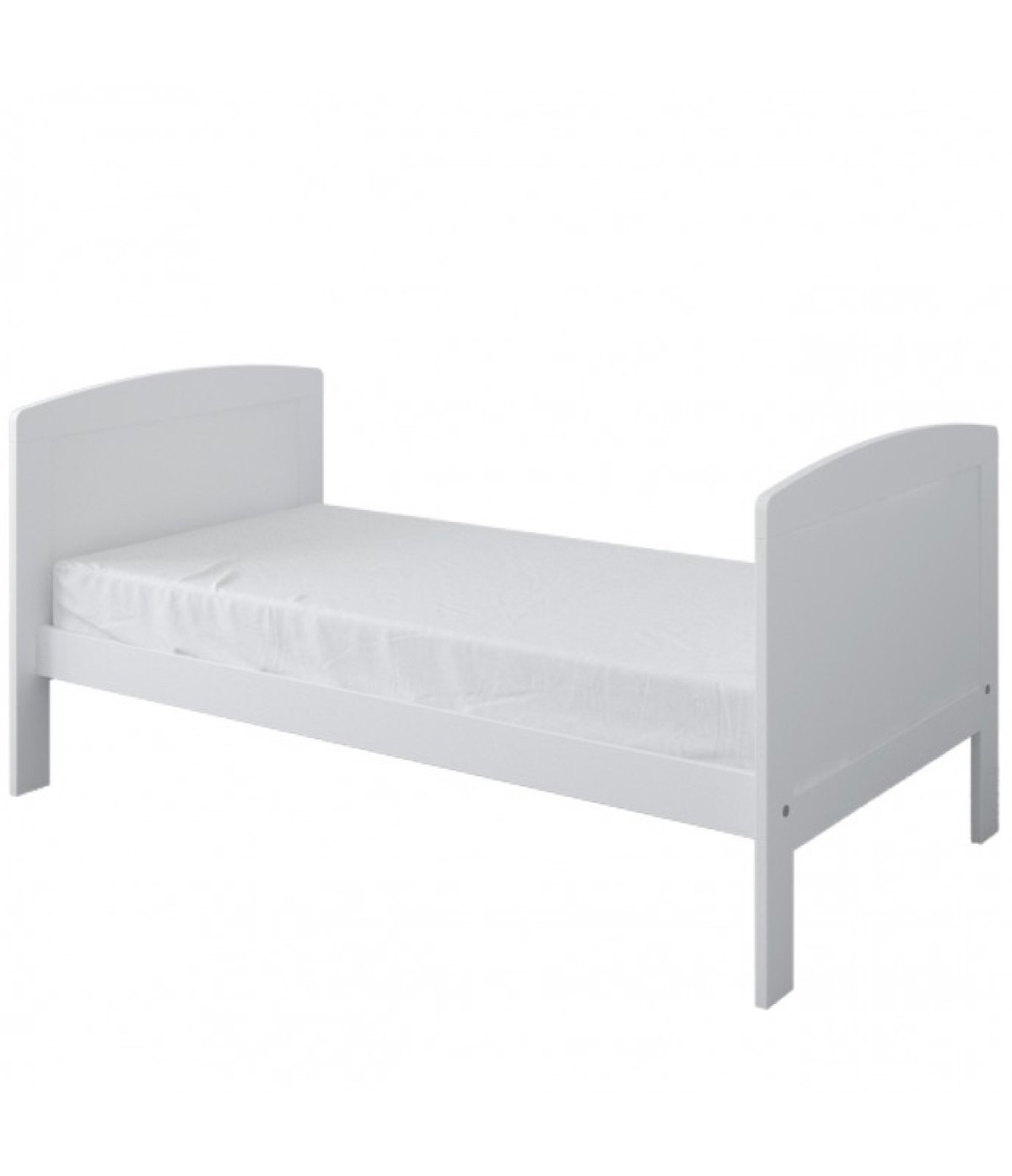 Postýlka 140/70 cm Felix - bílá - 3v1 