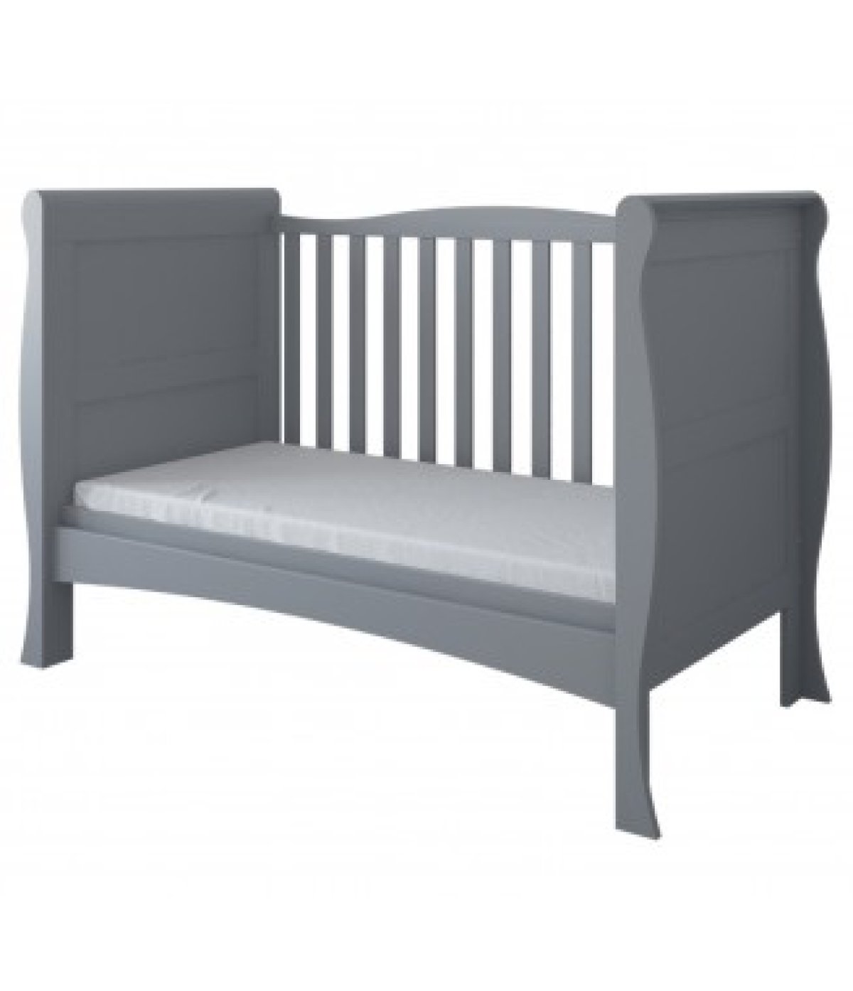 Postýlka 140/70 cm Margit - šedá - 3v1 