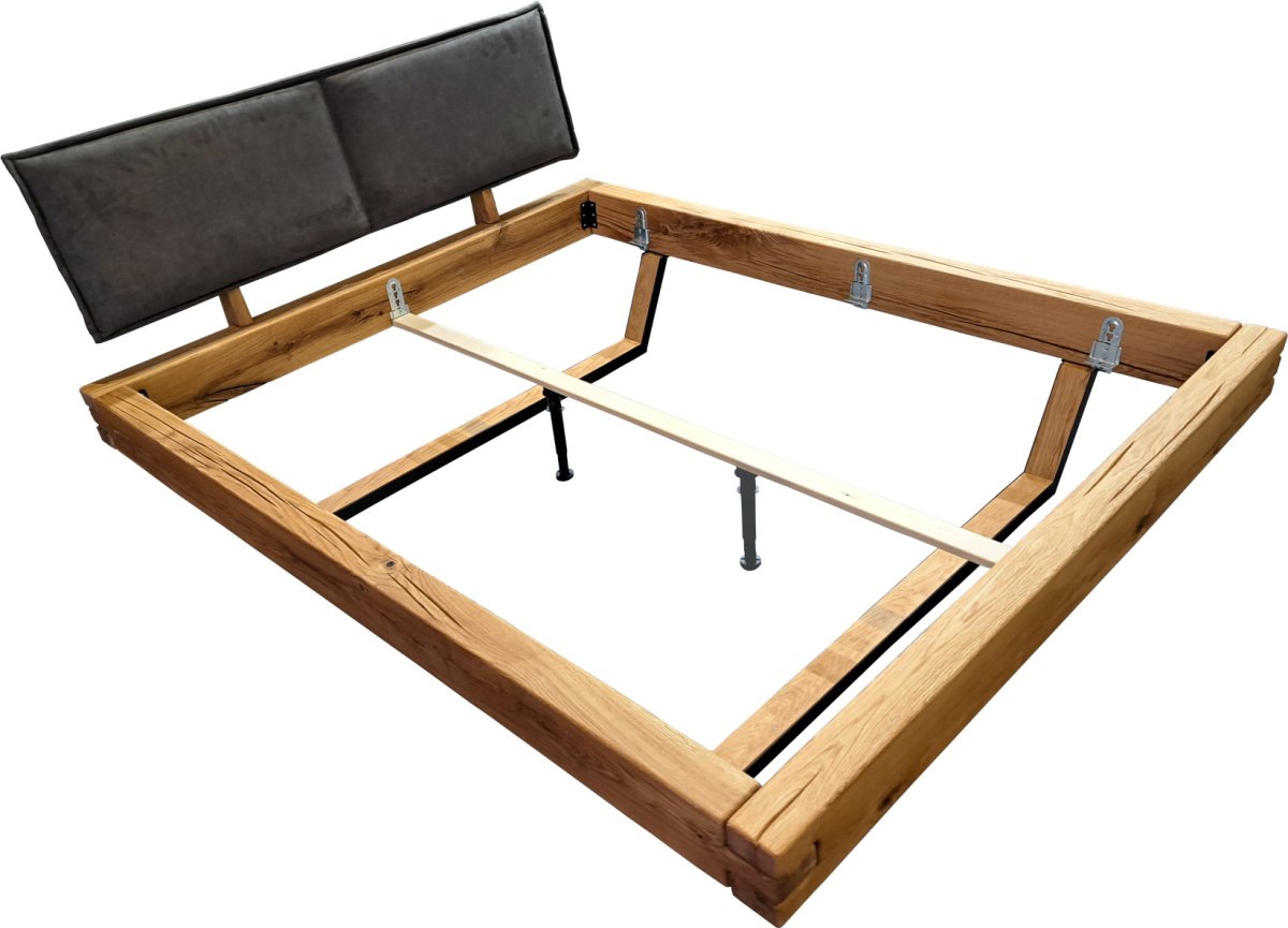 Postel Rieda 160x200 cm masiv dub + rošt ZDARMA