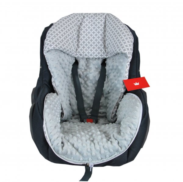 Fusak minky růžová - hvězdy 90 cm