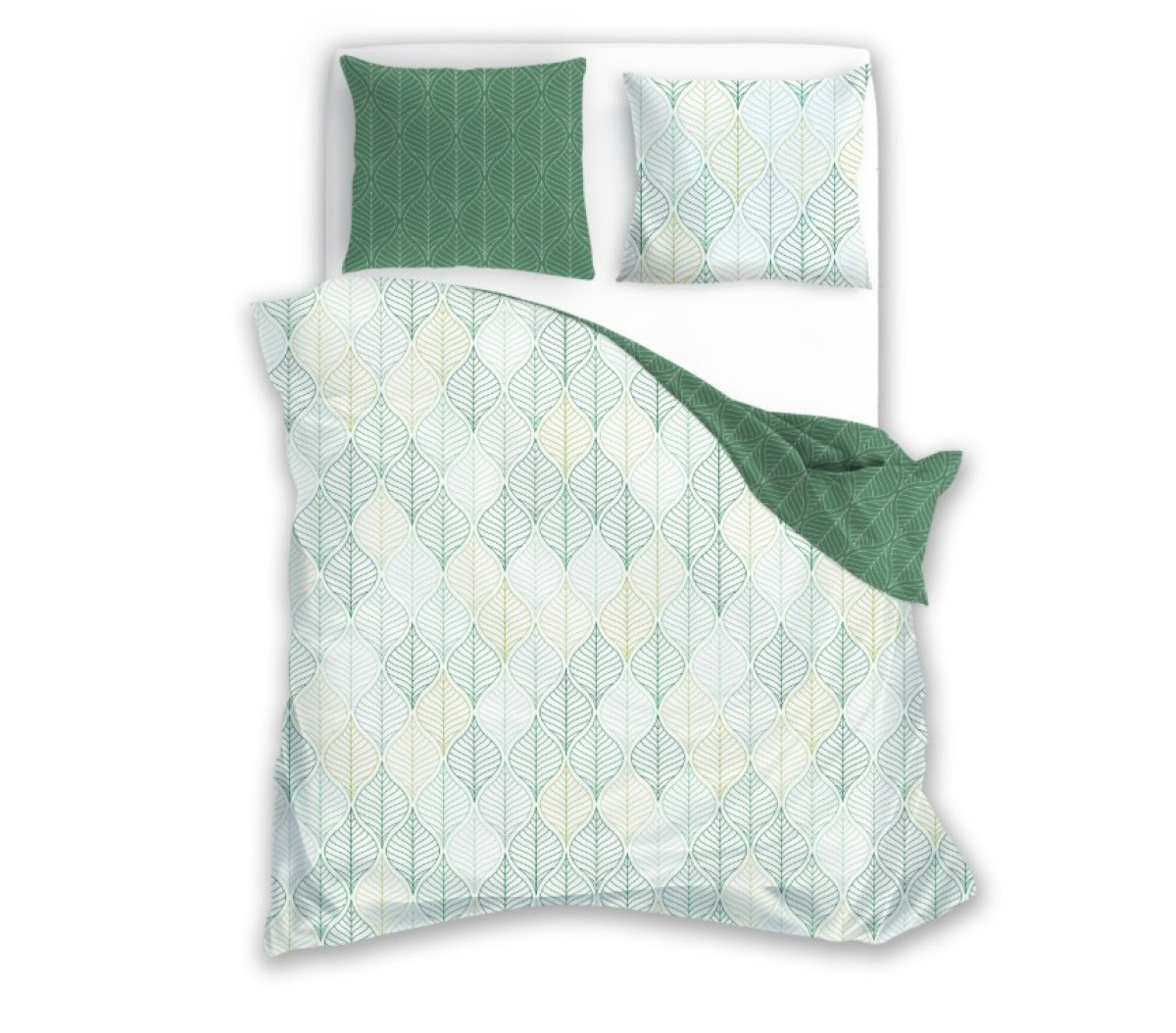 Povlečení bavlněný satén 140 x 200 + 70 x 90 cm - 014