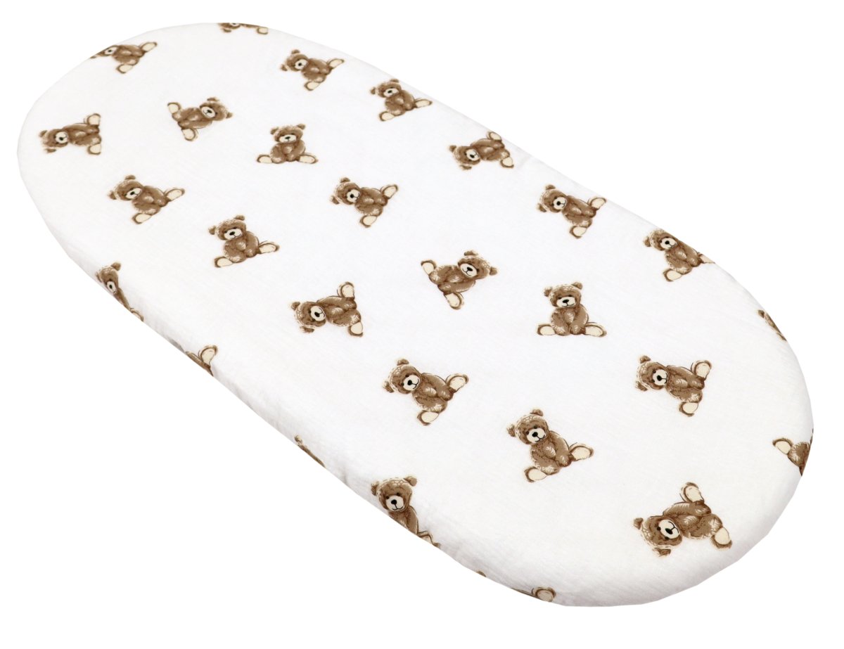 Mušelínové prostěradlo do kočárku / medvídci