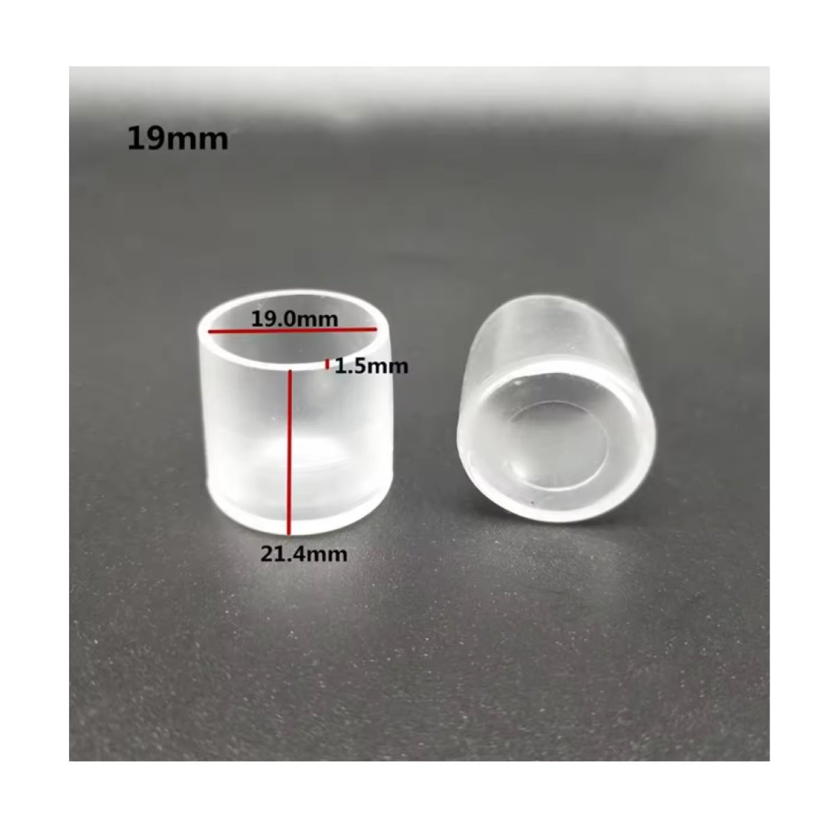 Ochrana podlahy na nohy nábytku - průměr 19 mm / 4 kusy