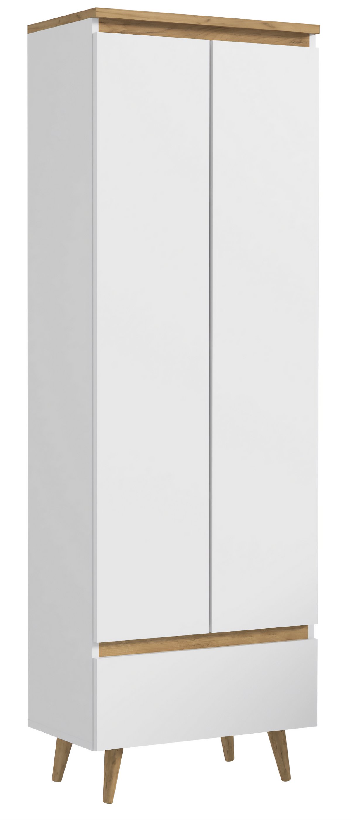 Policová šatní skříň skandinávský styl - Norge 02