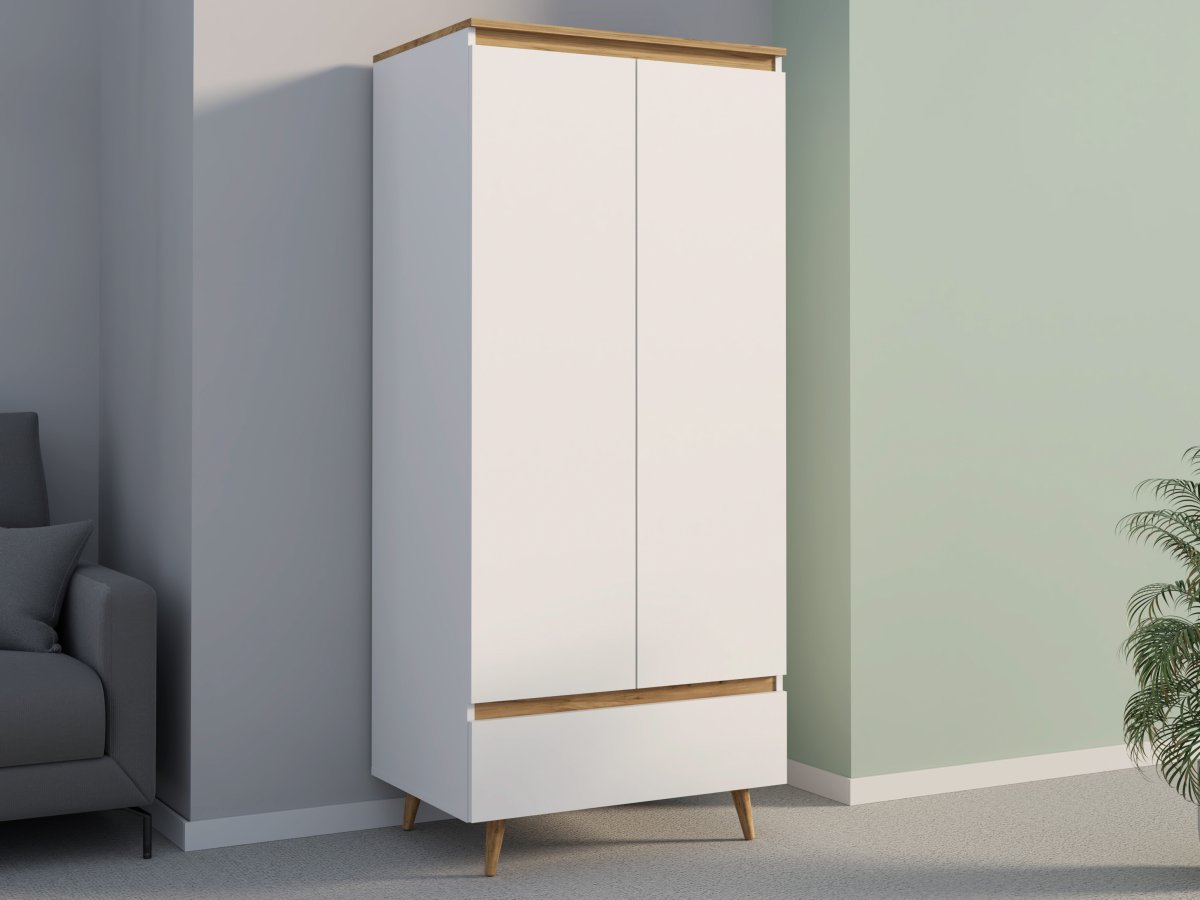Šatní skříň ve skandinávském stylu - Norge 05