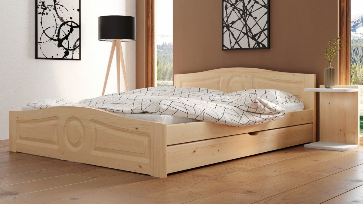 Postel Comfort 120/200 cm + rošt a šuplík ZDARMA