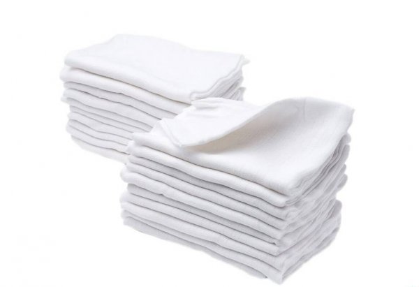 Plena bílá - bavlna 80x70 cm - 115g