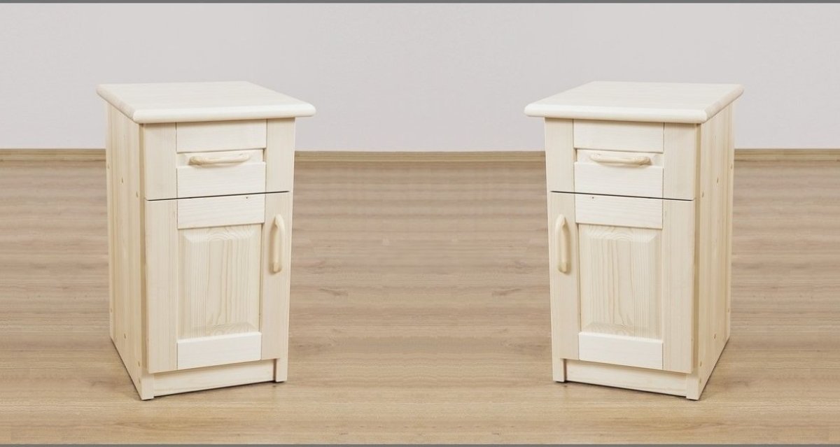 Noční stolek Lucie - smrk