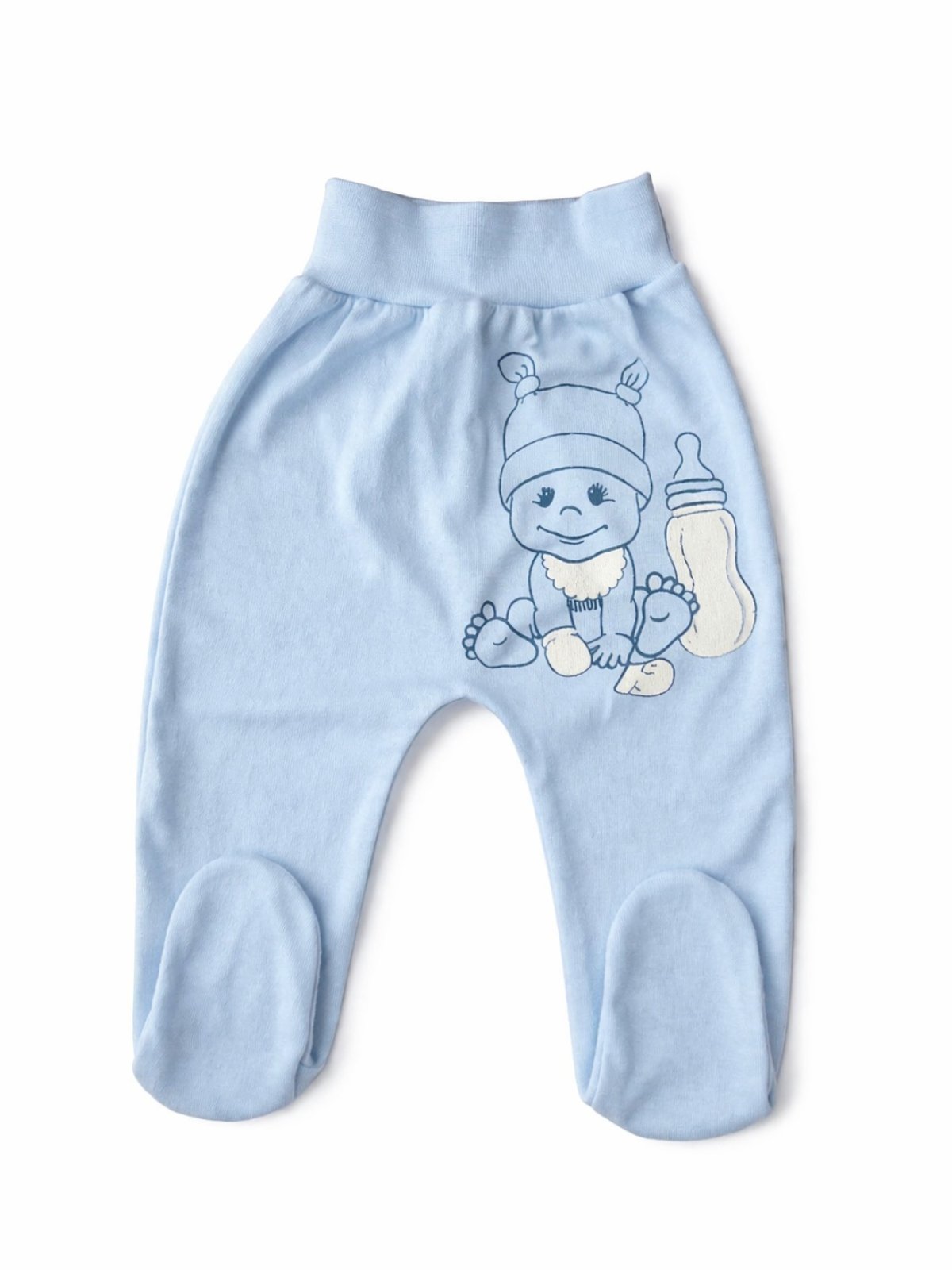 Kojenecké bavlněné polodupačky Teddy