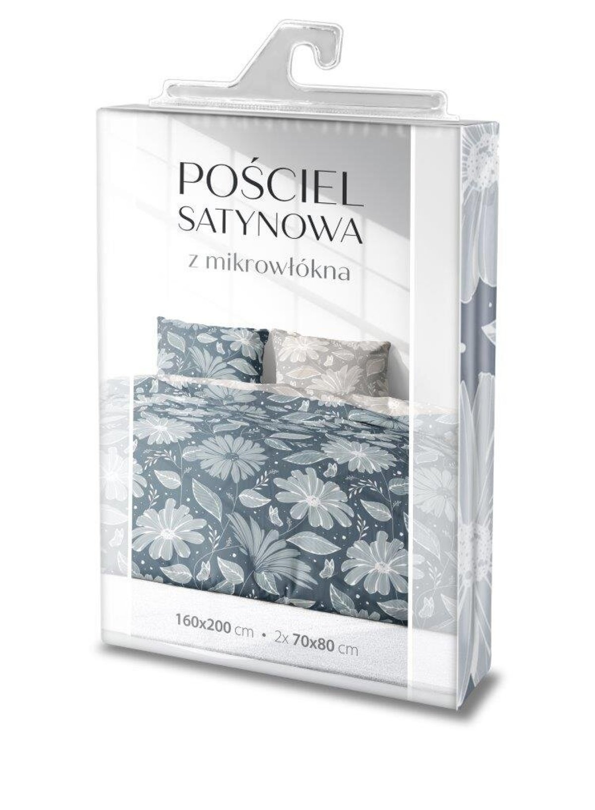 Povlečení ze saténového mikrovlákna 140 x 200 + 70 x 90 cm - model 003