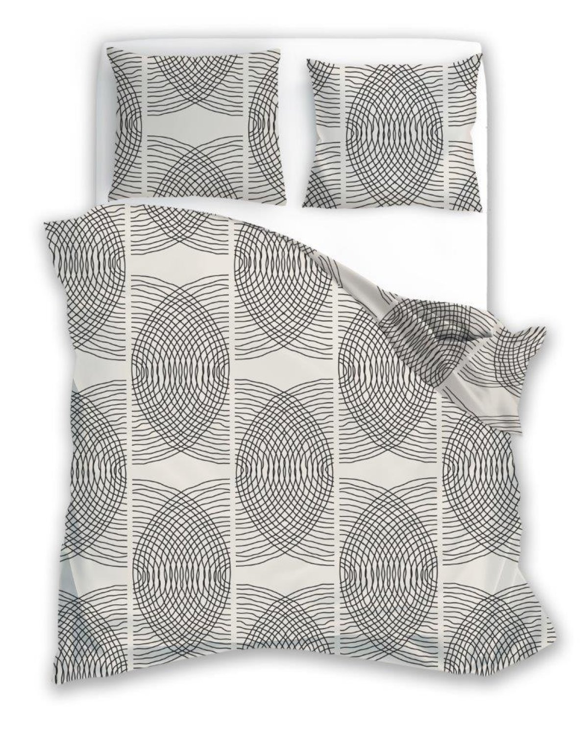 Povlečení ze saténového mikrovlákna 140 x 200 + 70 x 90 cm - model 008