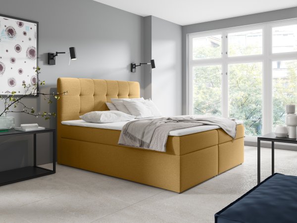 Čalouněná postel Directo 200/200 cm s úložným prostorem 