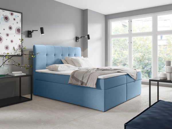 Čalouněná postel Directo 200/200 cm s úložným prostorem 