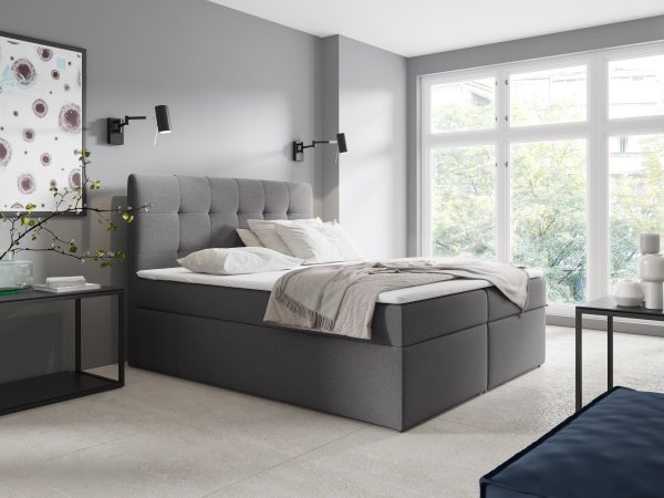 Čalouněná postel Directo 200/200 cm s úložným prostorem 