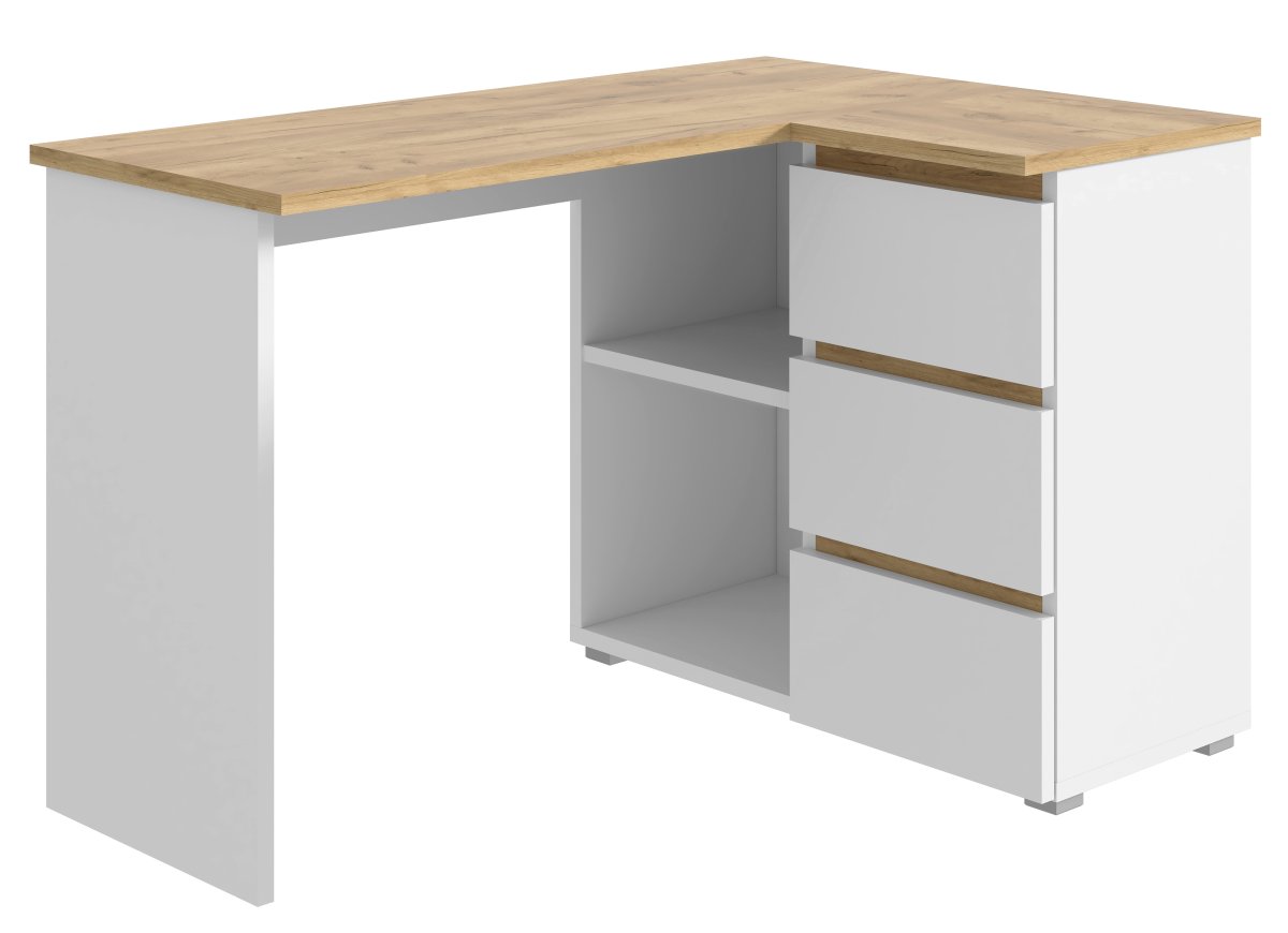Rohový psací stůl  ve skandinávském stylu - Norge