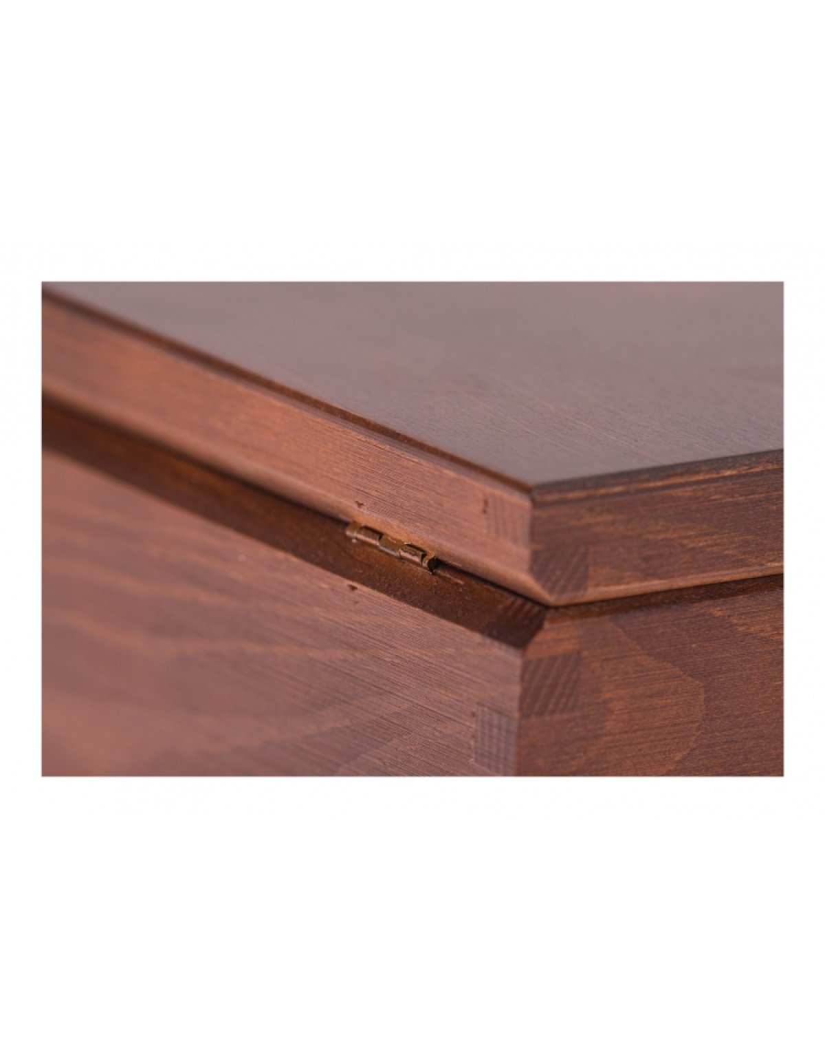 Dřevěná krabička se zámkem – 16 x 16 x 6 cm