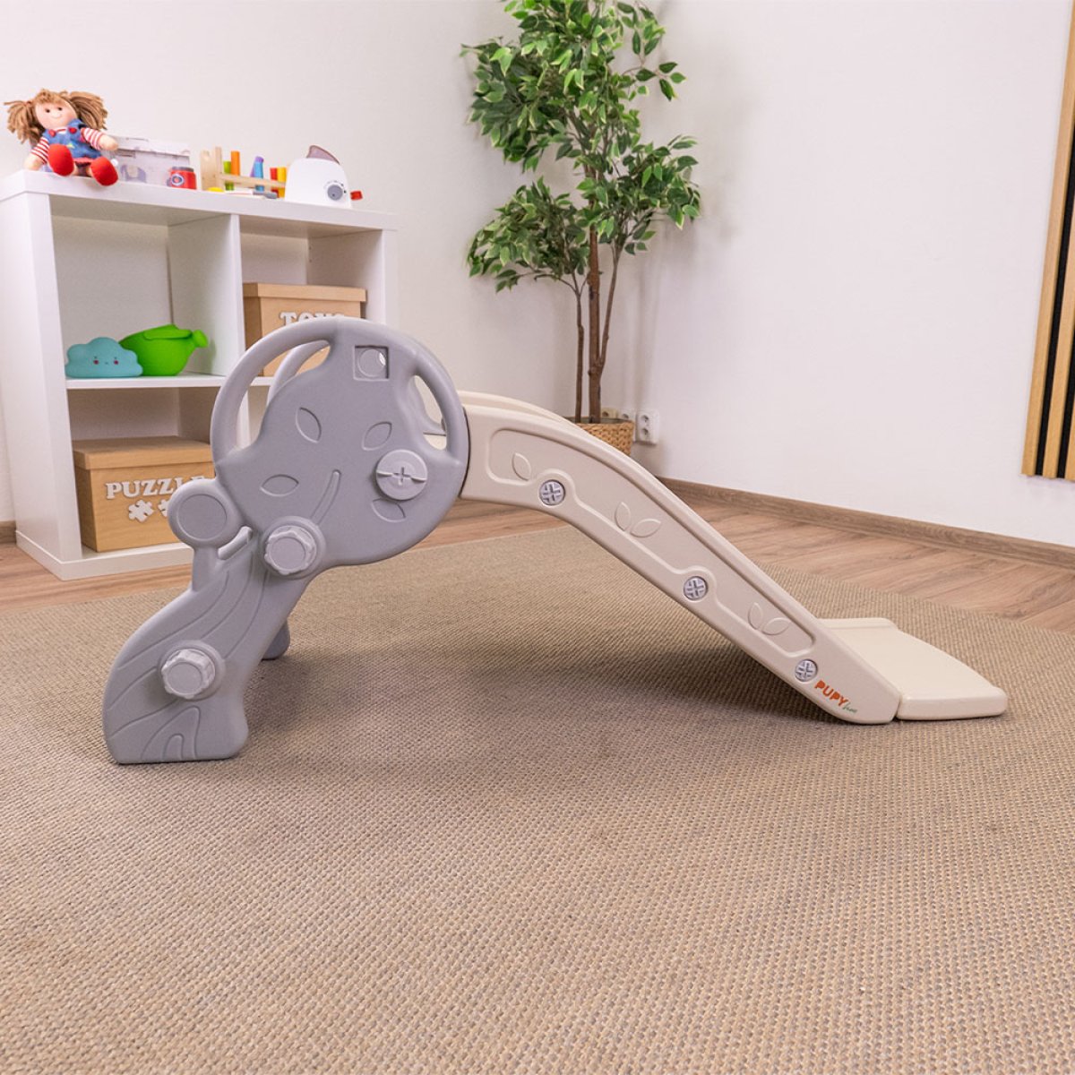 Dětská skluzavka - béžová