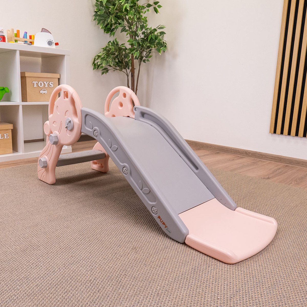 Dětská skluzavka - růžová