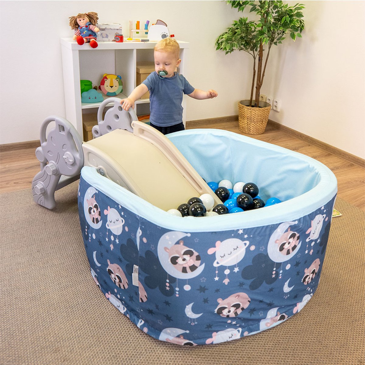 Dětská skluzavka - béžová