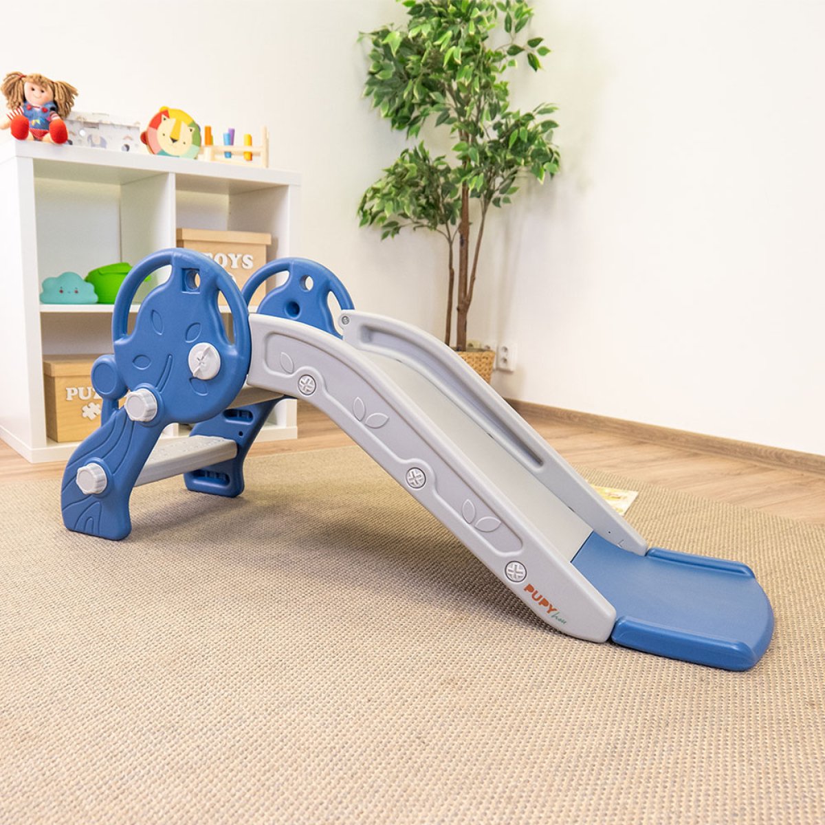 Dětská skluzavka - modrá