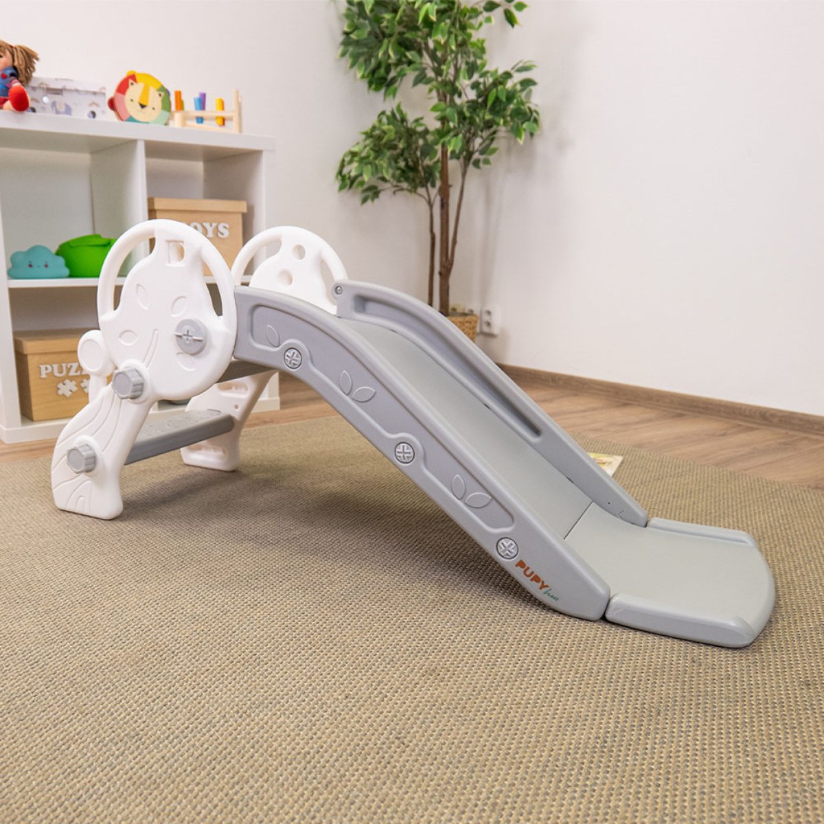 Dětská skluzavka - šedá